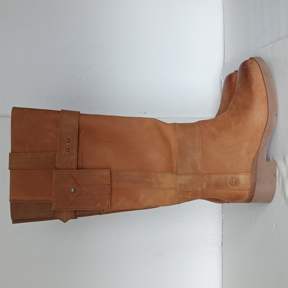 BRAND NEW TIMBRRLAND GRACEYN TALL WATERPROOF LEATHER BOOTS - Picture 2 of 16